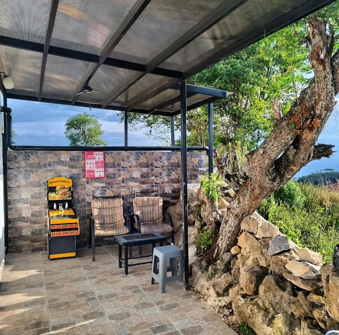Cabana Susurros Del Cielo Barichara Exterior foto